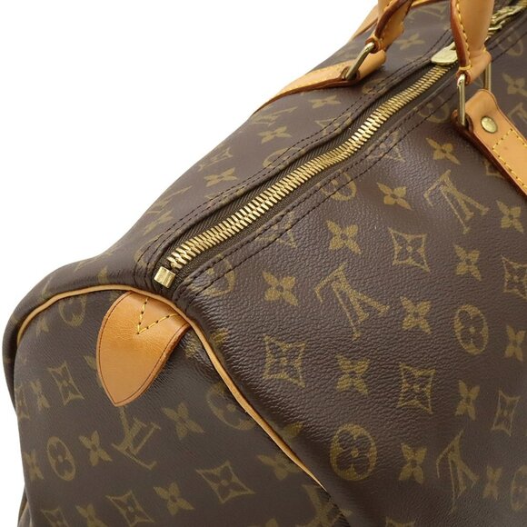 LOUIS VUITTON Brown Monogram Keepall 50 Boston Bag - Picture 7 of 9
